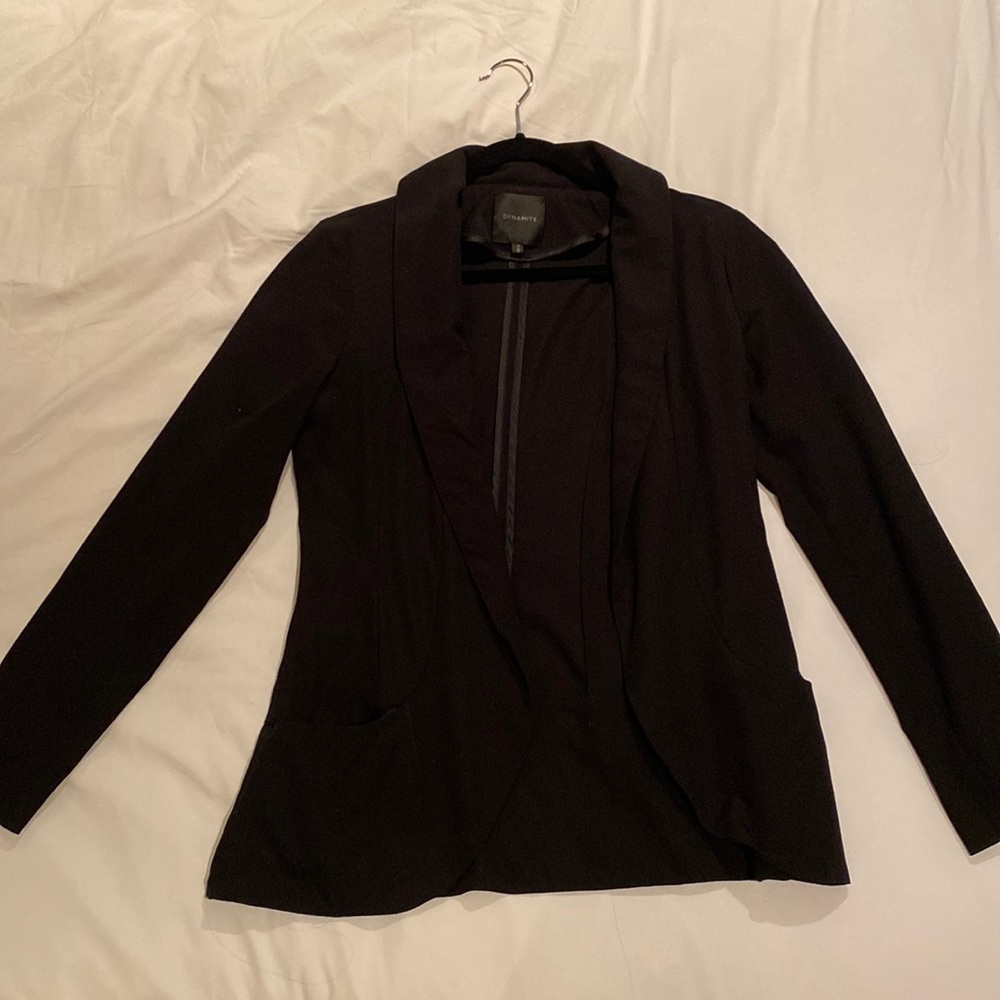 Dynamite Black Blazer